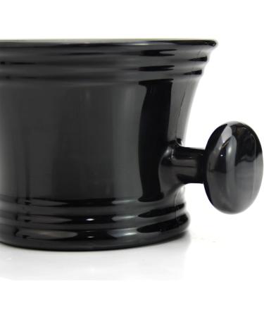 Men's Shaving Kit - 4 Pc Set with 5 Edge Razor Black Badger Hair Brush Soap & Mug - International Shipping Available - Buy Online on GoSupps.com