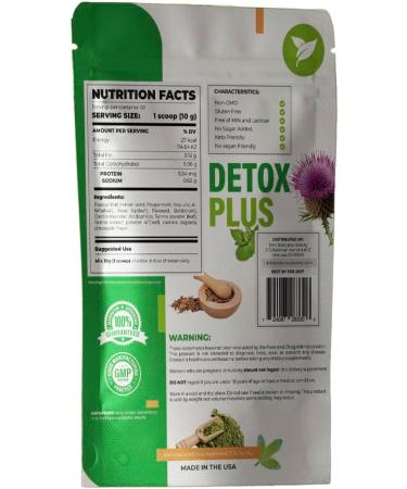 Advanced Gut Cleanse Detox 10g Serving Pineapple Flavor 500g - Intestine Liver Kidney Cleanse with Cascara Sagrada & Senna Leaf - Buy Online on GoSupps.com