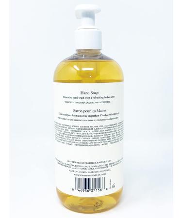 Crabtree & Evelyn Gardeners Hand Soap 16.9 Fl Oz - Gentle Cleansing for Soft Hands - Buy Online on GoSupps.com