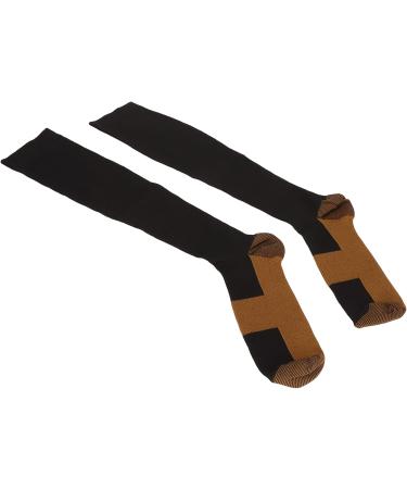 Copper Fiber Compression Socks for Diabetic S/M - Ankle Support, Stress Relief & Improved Circulation - Buy Online on GoSupps.com