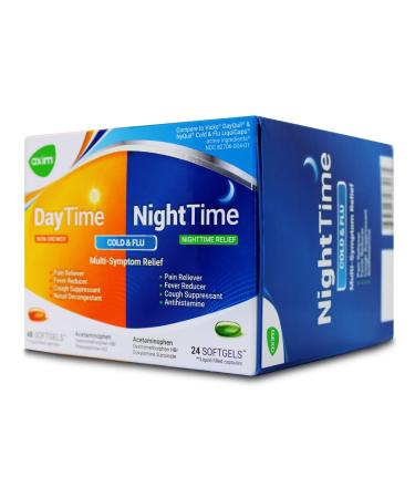 AXIM Day & Night 325-15-5-6.25 mg x 72 softgels