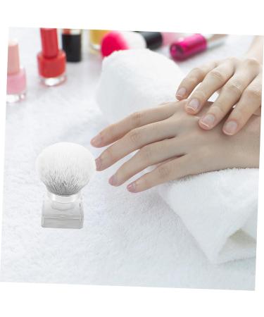 FRCOLOR Nail Brush Nail Scrubber Brush Nail Duster Fingernails Cleaning Brush Makeup Brush Nail Scrub Brush Nail Supplies Powder Brush Manicure Brush Nail Dust Brush Artificial Fiber - Buy Online on GoSupps.com