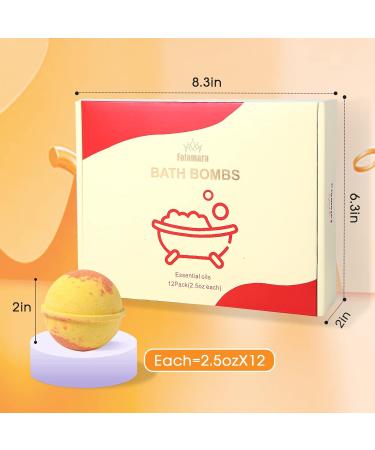 Bladder Balls Bathroom Salt Balls - 12 Essential Oil Bombs with Shea Butter & Coconut Oil for Moisturizing Spa Experience - Buy Online on GoSupps.com