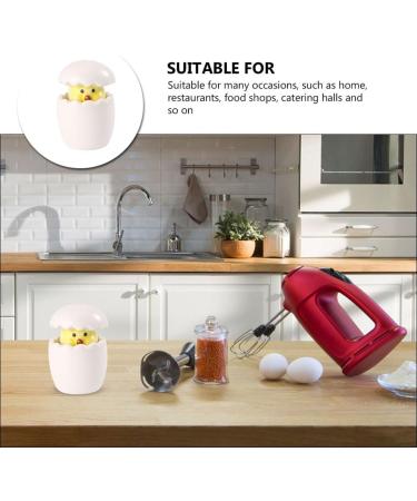 1pc Pepper Can Seasoning Container Cooking Dispenser Ceramic Chicken Figurine Ceramic Sugar Bowls Salt Bottle Ceramic Pepper Jar Salt Server Silica Gel Rooster Multifunction White - Buy Online on GoSupps.com