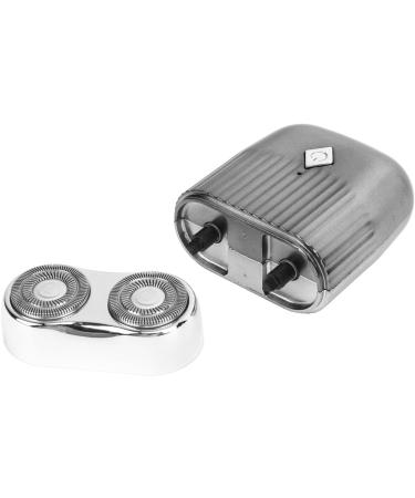 Hair Grooming Clipper Double Cutter Heads Electric Hair Trimmer Self Grinding Smoothing Cutting for Daily Use (Black) - Buy Online on GoSupps.com