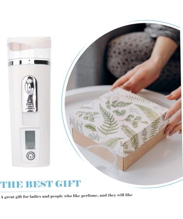 VINTORKY Hydrating Instrument Skin Care Sprayer Portable Cold Water Spray Mini Facial Sprayer Abs White - Buy Online on GoSupps.com