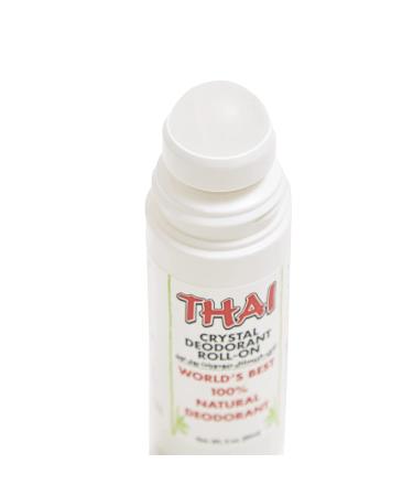Thai Crystal Mist Roll On Deodorant - 3 Oz Natural Thai Deodorant Stone - Buy Online on GoSupps.com