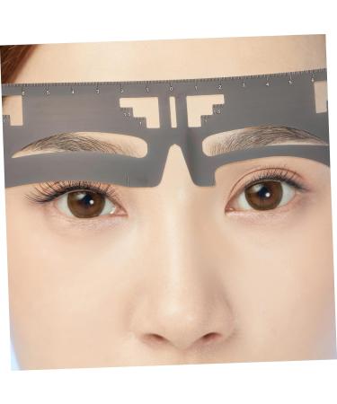 Outanaya 2pcs Eyebrow Ruler Eyebrow Makeup Tools Eyebrow Shaping Stencil Brow Guide Ruler Mold Eyebrow Shape 1 count (Pack of 1) As Shown - Buy Online on GoSupps.com