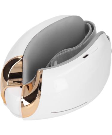 Smart Heated Eye Massager for Migraines - 3 Modes Vibration & Music | Foldable Eye Massage Device for Ultimate Relaxation - Buy Online on GoSupps.com