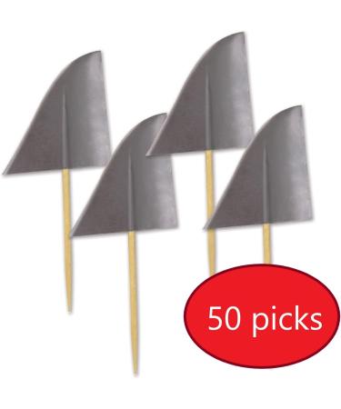 Shark Party Decorations - Shark Cupcake Stand with Shark Cupcake Topper Fin Picks - Shark Party Supplies for Your Shark Themed Birthday Party School Party Undersea Party - Buy Online on GoSupps.com