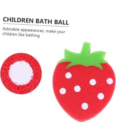 12 Pcs Kids Bath Sponge Set - Soft & Safe Bath Balls for Children - Ideal Shower & Washing Sponges - Buy Online on GoSupps.com