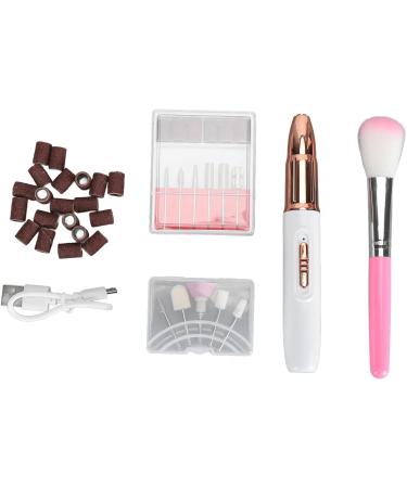 Electric Nail File Set Easy Operation Multi-purpose 4.2V 15 000RPM Electric Nail Drill Set for Home (Narootei5sa36krfe-11) - Buy Online on GoSupps.com