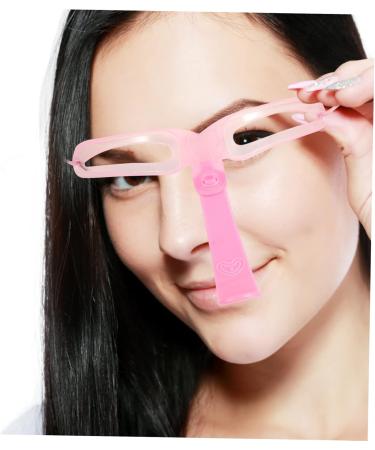 WOFASHPURET Eyebrow Tools 3 Sets Eyebrow Aid Plastic Eyebrow Template Portable Brow Stencils Eyebrow Card Household Travel - Buy Online on GoSupps.com
