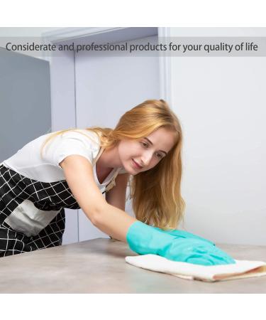 Buy Eygood Rinse Gloves - Latex-Free Waterproof Reusable Cleaning Gloves with Cotton Lining (2 Pairs) for Kitchen & Household Use - Buy Online on GoSupps.com