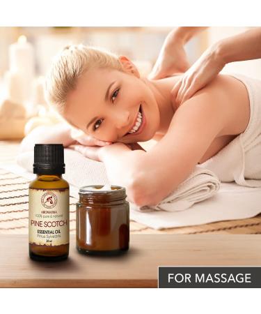 Pine Needle Oil 20ml - 100% Pure & Natural Pinus Sylvestris - Aromatherapy Diffuser & Christmas Tree Scent - Wellness Essential Oil from Austria - Buy Online on GoSupps.com