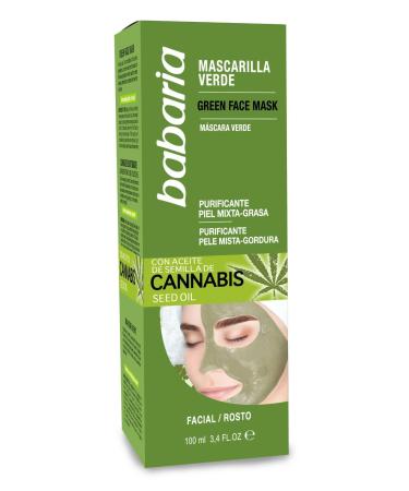 Babaria Cannabis Seed Oil Face Mask for oily combination skin 100ml