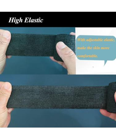 CIYAGPOOU Self Adhesive Bandage Wrap 2 Inch Black - Breathable Elastic Cohesive Vet Wrap for Sports Injuries - First Aid Supplies - Buy Online on GoSupps.com