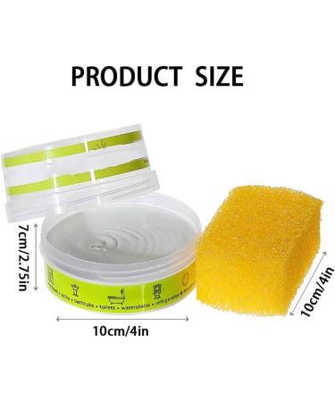 Eco-Friendly Cleaning Stone Eco-Friendly Cleaning Stone with Sponge Cleaning Pebble Stone Shower Floor Multi Purpose Cleaning Stone for Bathroom Kitchen Home Cleaning (3PCS) - Buy Online on GoSupps.com