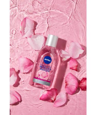 Nivea Rose Water Micellar Water 400ml - Gentle Facial Cleanser with Micellar Technology Natural Rose Water 3-Pack - Buy Online on GoSupps.com