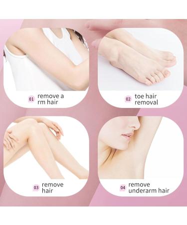 Heroepilator Facial Hair Remover Hair Remover 2-in-1 Electric Razor Body Shaver Rechargeable Hair Removal Devices for Facial for Face Hand Legs Underarms Blue - Buy Online on GoSupps.com