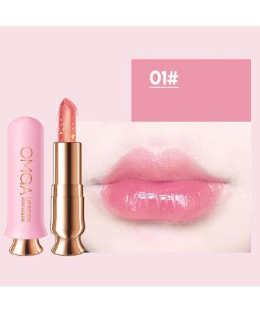 Color Changing Lip Balm - Chap Stick Tinted | Jelly Lipstick for High Color Rendering and Good Waterproof Effect with Long-lasting Use to Show Your Wenmin - Buy Online on GoSupps.com