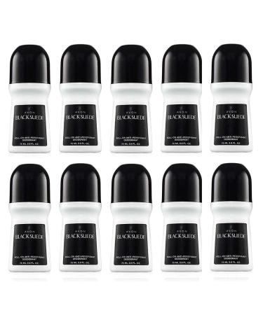 Avon Black Suede Deodorant 2.6 oz lot of 10