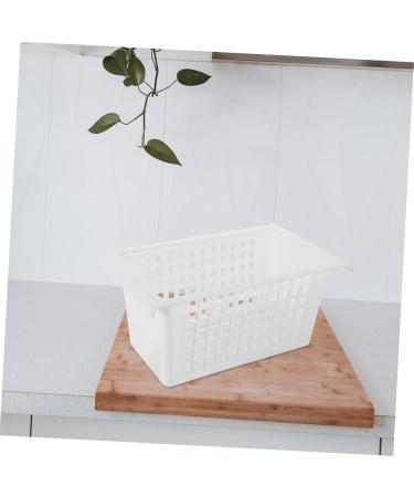 Garneck 4-Piece Under Sink Spice and Storage Baskets - Organize Your Kitchen & Living Room - White PP Cabinet Organizer - Buy Online on GoSupps.com