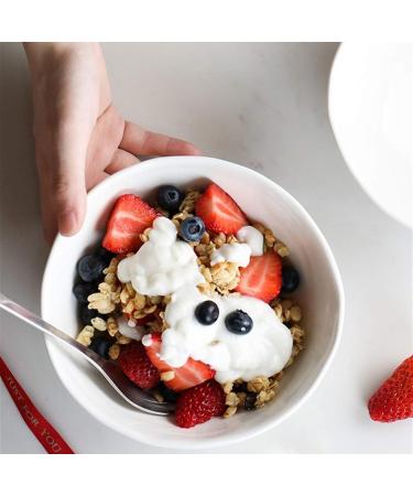 Bowl Snack Dip Bowls Dishware Household Ceramic Rice Bowl Strawberry 6 inch Noodle Bowl Creative Cute Large Capacity Salad Bowl Compatible with Kitchen Restaurant Gifts - Buy Online on GoSupps.com