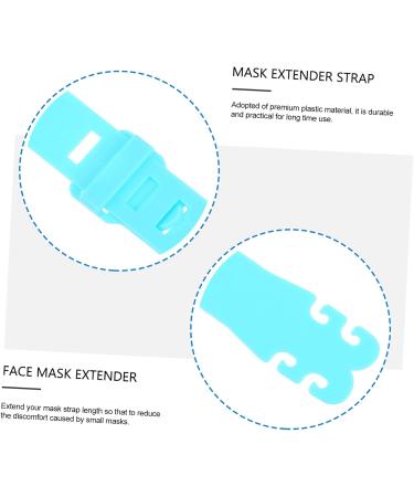 FRCOLOR 40 STK Mask Clips & Hooks - Extendable Anti-Strangulation Mask Rope Buckles for Secure Hanging - Perfect for International Shipping - Buy Online on GoSupps.com