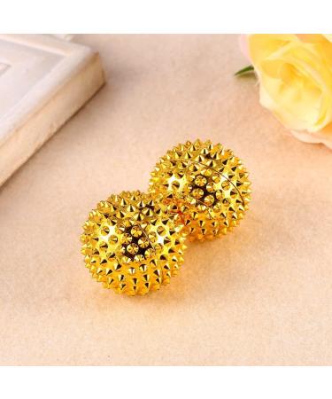 1 Pair Massage Handballs - Acupressure Massage Balls for Hand Pain Relief & Relaxation | International Shipping - Buy Online on GoSupps.com