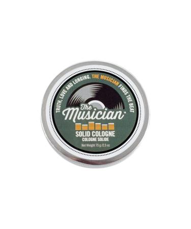 Walton Wood Farm Solid Cologne (The Musician) Vanilla Bean & Musk Scent Vegetarian Friendly and Paraben-Free 2.5 oz
