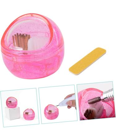 Beatifufu 1 Set Grinding Head Cleaner Nail Art Drill Bit Container Nail Polishing Tool Drill Bit Holder Mini Drill Bit Metal Cleaner Manicure Drill Bit Cleanser Cleaning Box Mane Portable - Buy Online on GoSupps.com