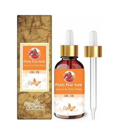 CRYSALIS Crysalis Pickly Pear Essential Oil 100% Natural Pure Undiluted Uncut Carrier Oil 15ml with Dropper