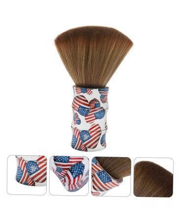 FRCOLOR 2 Pcs Professional Hair Cleansing Brush Set - Soft Fur Neck Duster & Hair Cutting Brush for Barbers - Perfect for Long Hair Care - Buy Online on GoSupps.com