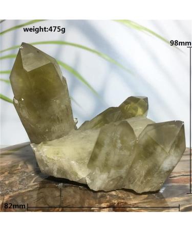 Citrine Natural Citrine Natural Crystal Cluster Quartz Specimen Feng Shui Raw Yellow Gem Room Decoration Fashion Collection - Buy Online on GoSupps.com