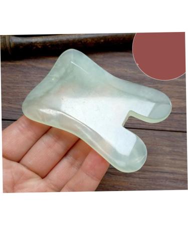 Beaupretty 2-Pack Jade Scraping Massage Tools | Natural Eye & Face Massage Devices for Glowing Skin - Buy Online on GoSupps.com