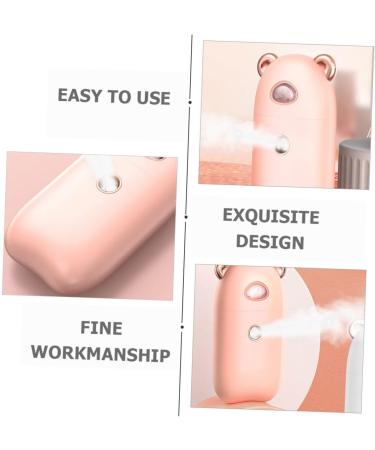 Healeved 1pc Beauty Humidifier Face Sprayer Skin Moistener Nano Facial Mister Face Hydrating Mister Facial Mist Sprayer Beauty Care Mister Moisturizing Face Steamer 10.3X5.5CM - Buy Online on GoSupps.com