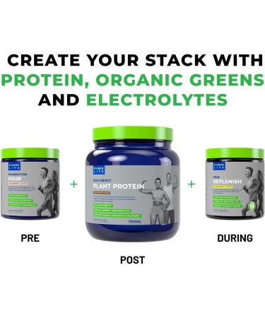 POWERLIFE High Impact Plant Protein Powder with 3000 MG of HMB Plant-Based No Sugar Added Vegan Keto Friendly Non-GMO (Chocolate - New Formula) - 3 Pack - Buy Online on GoSupps.com