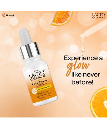 L.a.c.t.o C.a.l.a.m.i.n.e Vitamin C Face Serum with 98% Pure Vitamin C Complex | 30ml | Glowing Skin with Niacinamide | Vitamin C Serum For Dark Spots Reduction & Moisturization | Vitamin E B3 & B5 - Buy Online on GoSupps.com