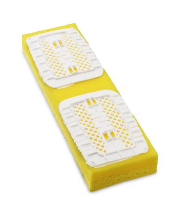 Libman Commercial 3959 Big Gator Mop with Brush Refill Synthetic and Cellulose 11" Wide Sponge Yellow (Pack of 6)