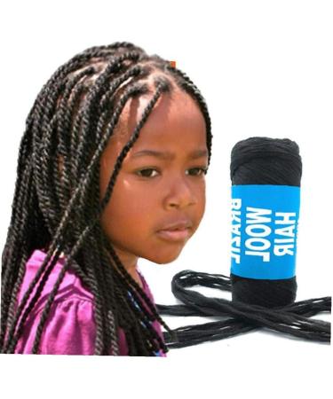 Brazilian Wool Hair Yarn Case Cover for Braiding African Wigs - Senegalese Twisting Hair Attachment - Buy Online on GoSupps.com