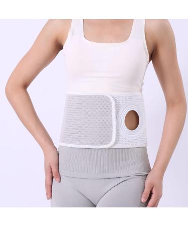 Premium Abdominal Support & Groin Hernia Belt for Men & Women - Breathable Elasticated Post-Operative Use (Medium - Buy Online on GoSupps.com