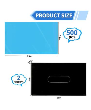 500PCS Disposable Tattoo Wash Bottle Bags - Tattoo Bottle Cleaning Covers for Tattoo Supplies - Buy Online on GoSupps.com