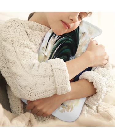 Hahn Heat Bottle with Fluffy Cover - 2L Hot Water Bottles for Kids & Adults | Cozy Nights Pain Relief Warmth - Buy Online on GoSupps.com