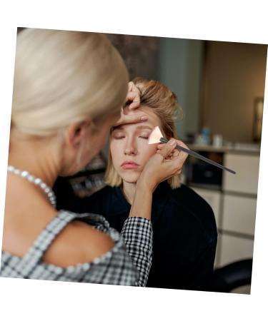 FRCOLOR 12pcs Peel Mask Shape Glycolic Slim Fiber Handheld Travel Fan & Highlighting Makeup Brush - Perfect Facial Tools for Girls | Reliable Bristle & Acid Masks - Buy Online on GoSupps.com