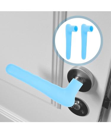 VORCOOL 2pcs Blue Silicone Door Knob Grips - Maximum Grip for Arthritis & Senior Living - Nonslip Aid for Easy Open Doors - Buy Online on GoSupps.com