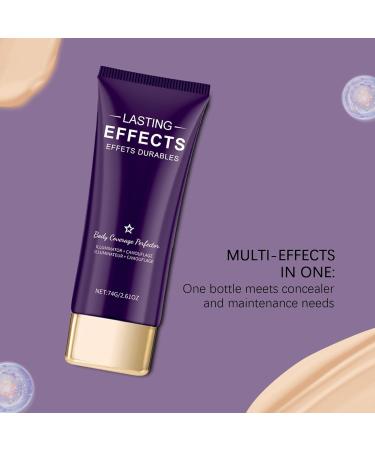 Body Concealer74g Complete Camouflage Cream Lightweight Full Coverage Imprint Resistant Leg Foundation for Travel - Buy Online on GoSupps.com