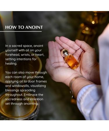 Myrrh Anointing Oil 9ml (0.3 fl oz.)| Blessings from The Holy Lands | Blessed Olive Oil from Jerusalem | Biblical Spices | Natural Ingredients | Holy Oil for Prayer and Protection - Buy Online on GoSupps.com