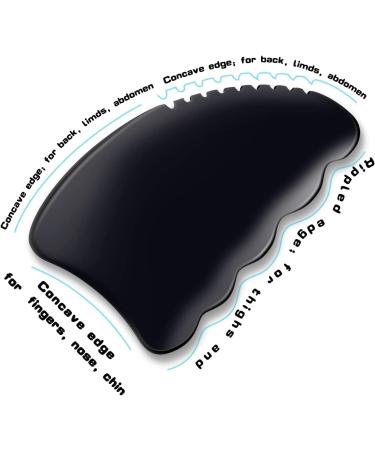 Buy Gua Sha Facial Tools - Spa Quality Face Massager for Acupuncture & Trigger Point Therapy | International Shipping - Buy Online on GoSupps.com