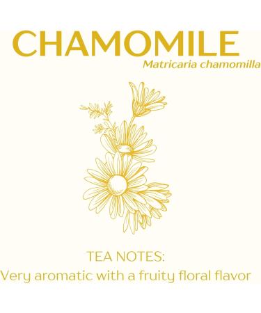 Organic Chamomile Tea 250g Loose Whole Flowers Premium Quality Egyptian Camomile Matricaria Chamomilla Caffeine-Free Herbal Tea | DRAGONFLY HERBS - Buy Online on GoSupps.com